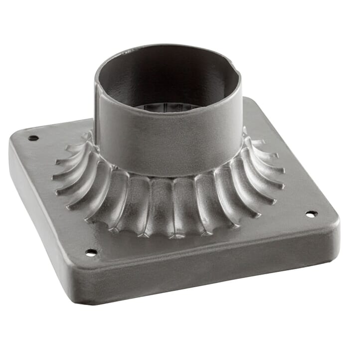 Cast Post Adapters Post in Bronze / Dark Cast Post Adapters Post in Bronze / Dark