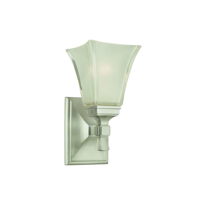 Hudson Valley Kirkland 6" Bathroom Vanity Light in Satin Nickel Hudson Valley Kirkland 6" Bathroom Vanity Light in Satin Nickel