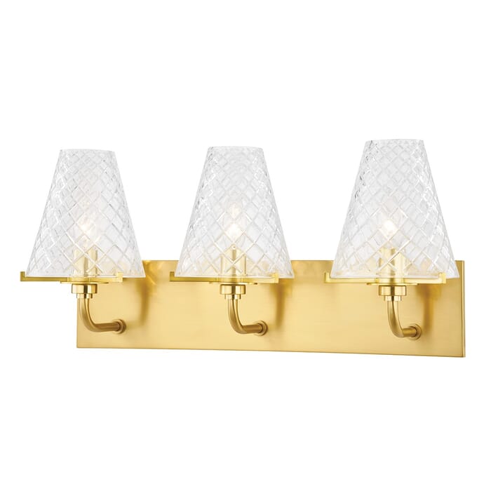 Three Light Bath and Vanity Three Light Bath and Vanity