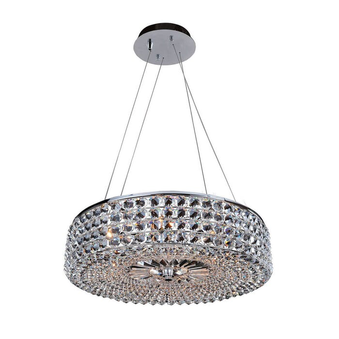 Allegri Arche 6-Light Pendant Light in Chrome Allegri Arche 6-Light Pendant Light in Chrome