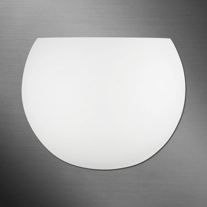 Piedmont 1-Light Wall Sconce in White Piedmont 1-Light Wall Sconce in White
