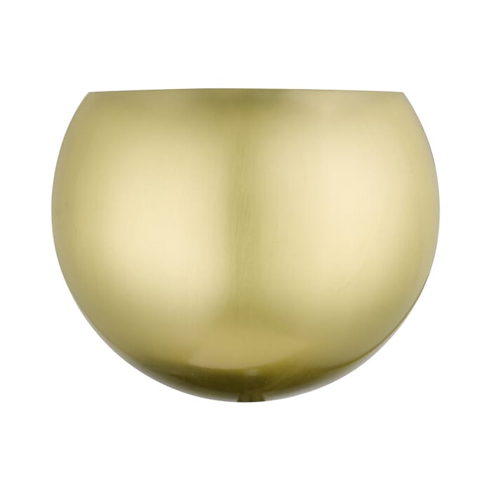 Piedmont 1-Light Wall Sconce in Satin Brass Piedmont 1-Light Wall Sconce in Satin Brass