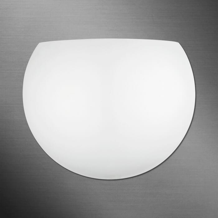 Piedmont 1-Light Wall Sconce in Shiny White Piedmont 1-Light Wall Sconce in Shiny White