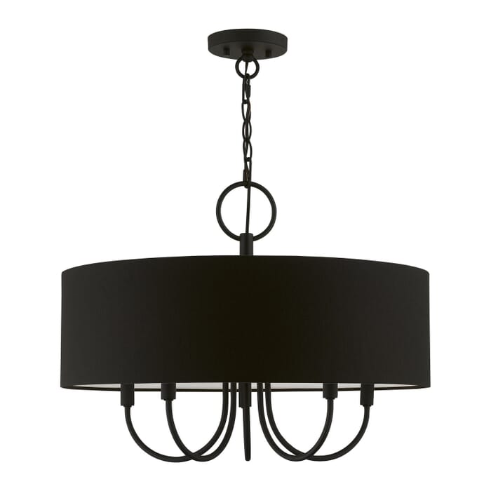 Bainbridge 5-Light Pendant in Black Bainbridge 5-Light Pendant in Black