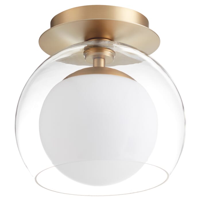 One Light Ceiling Mount by Quorum One Light Ceiling Mount by Quorum