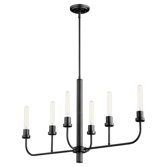 Six Light Chandelier by Quorum Six Light Chandelier by Quorum
