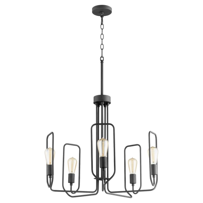 Five Light Chandelier by Quorum Five Light Chandelier by Quorum