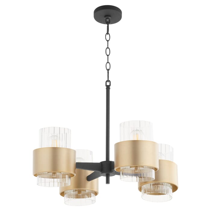 Four Light Chandelier by Quorum Four Light Chandelier by Quorum