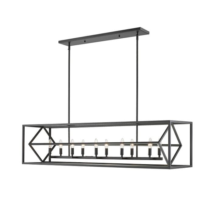 Ten Light Linear Chandelier Ten Light Linear Chandelier