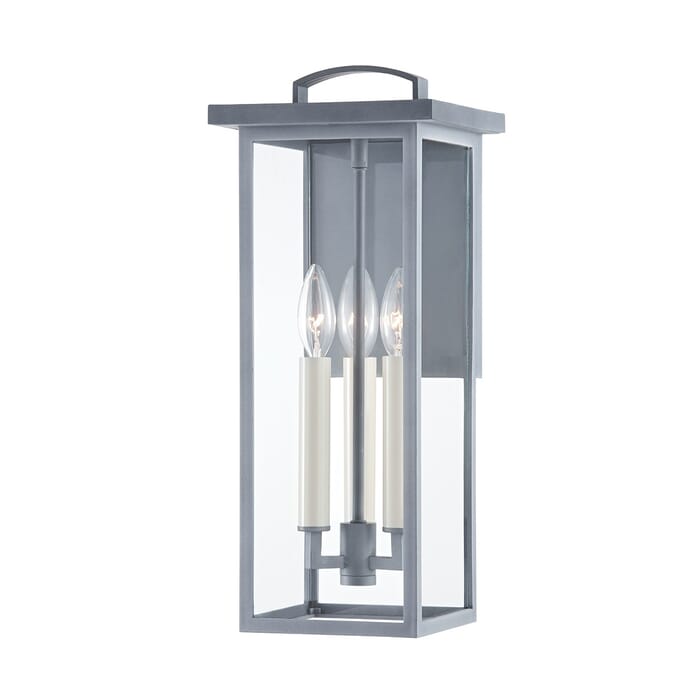 Three Light Outdoor Wall Sconce Three Light Outdoor Wall Sconce