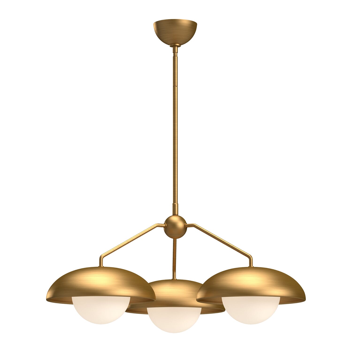 Three Light Chandelier by Alora