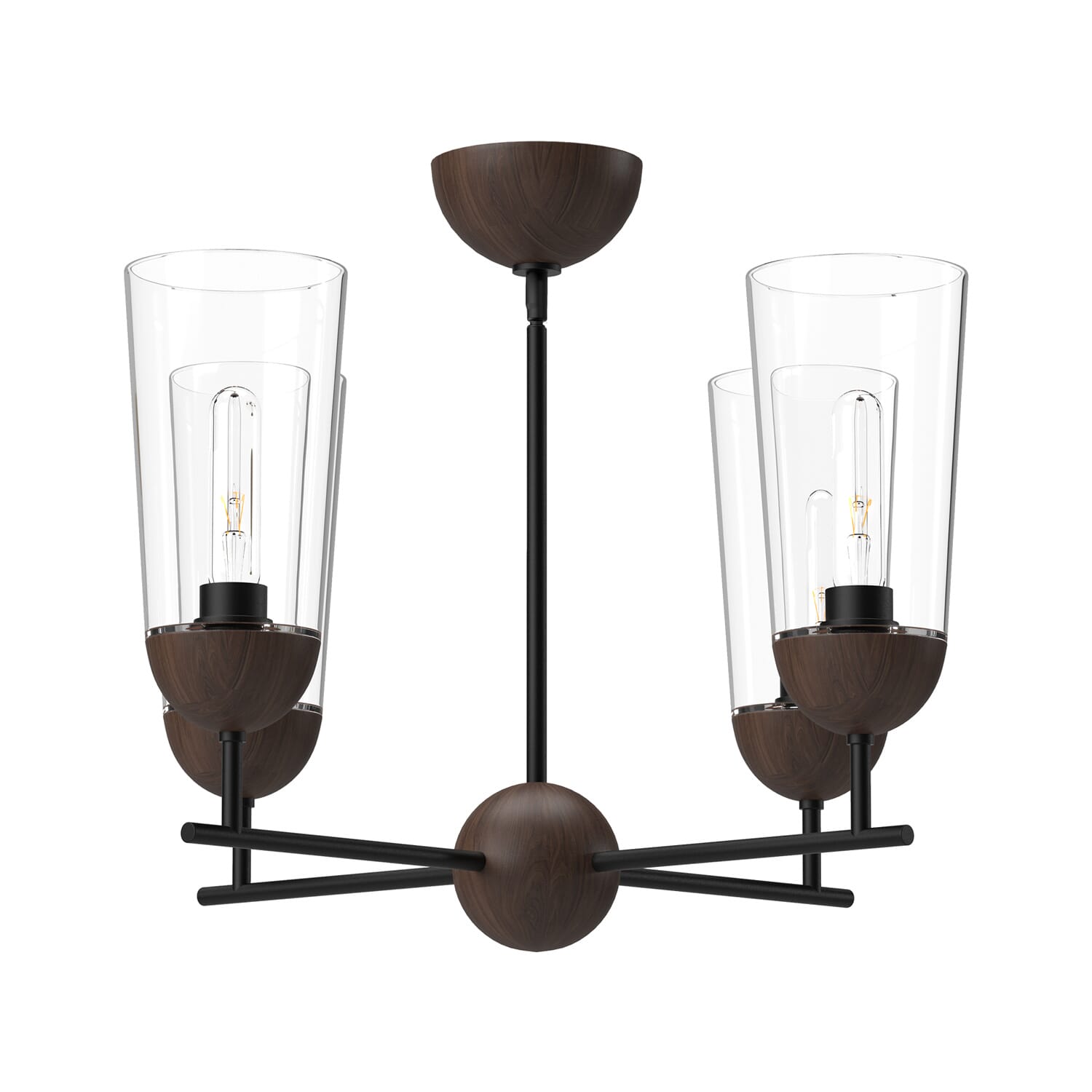 Four Light Chandelier by Alora