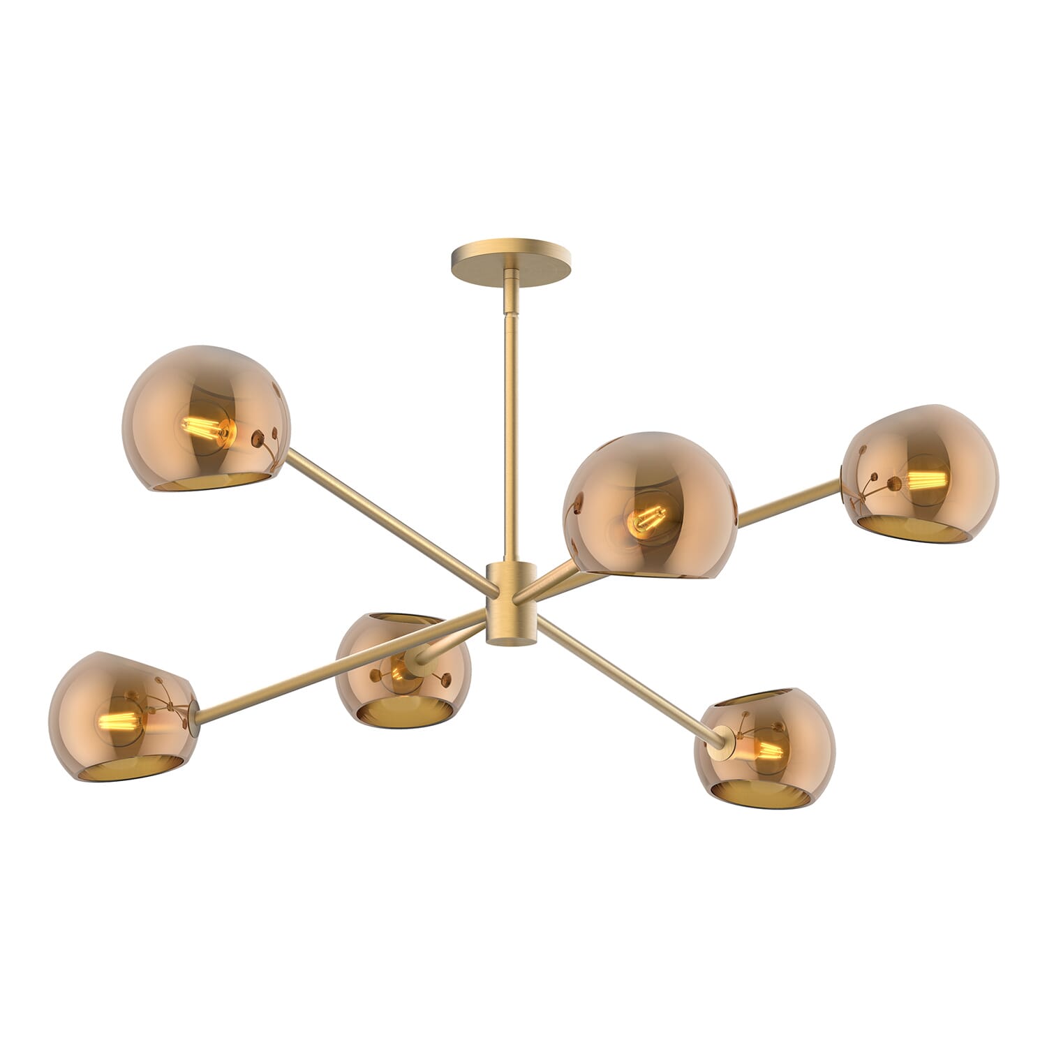 Six Light Chandelier by Alora