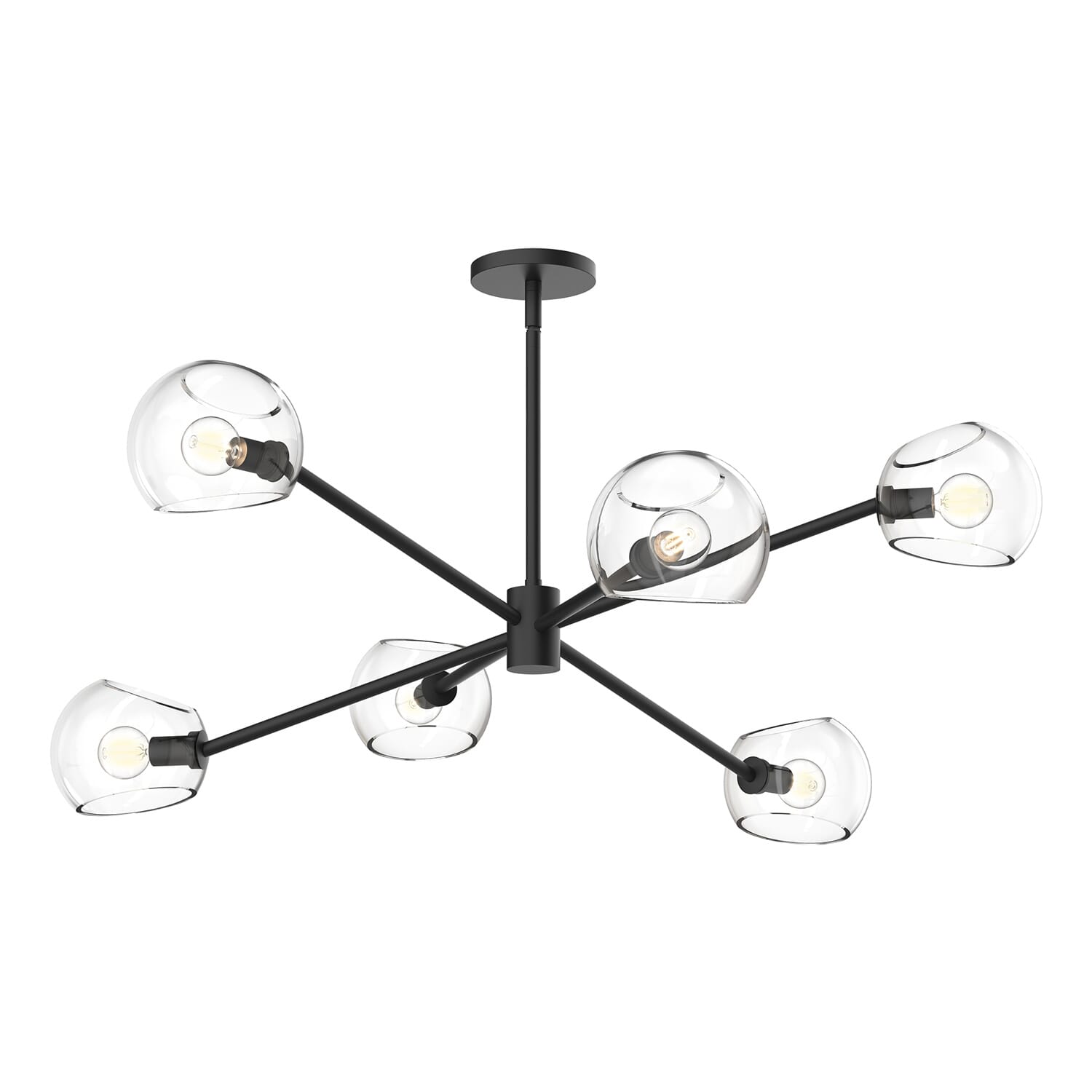 Six Light Chandelier by Alora