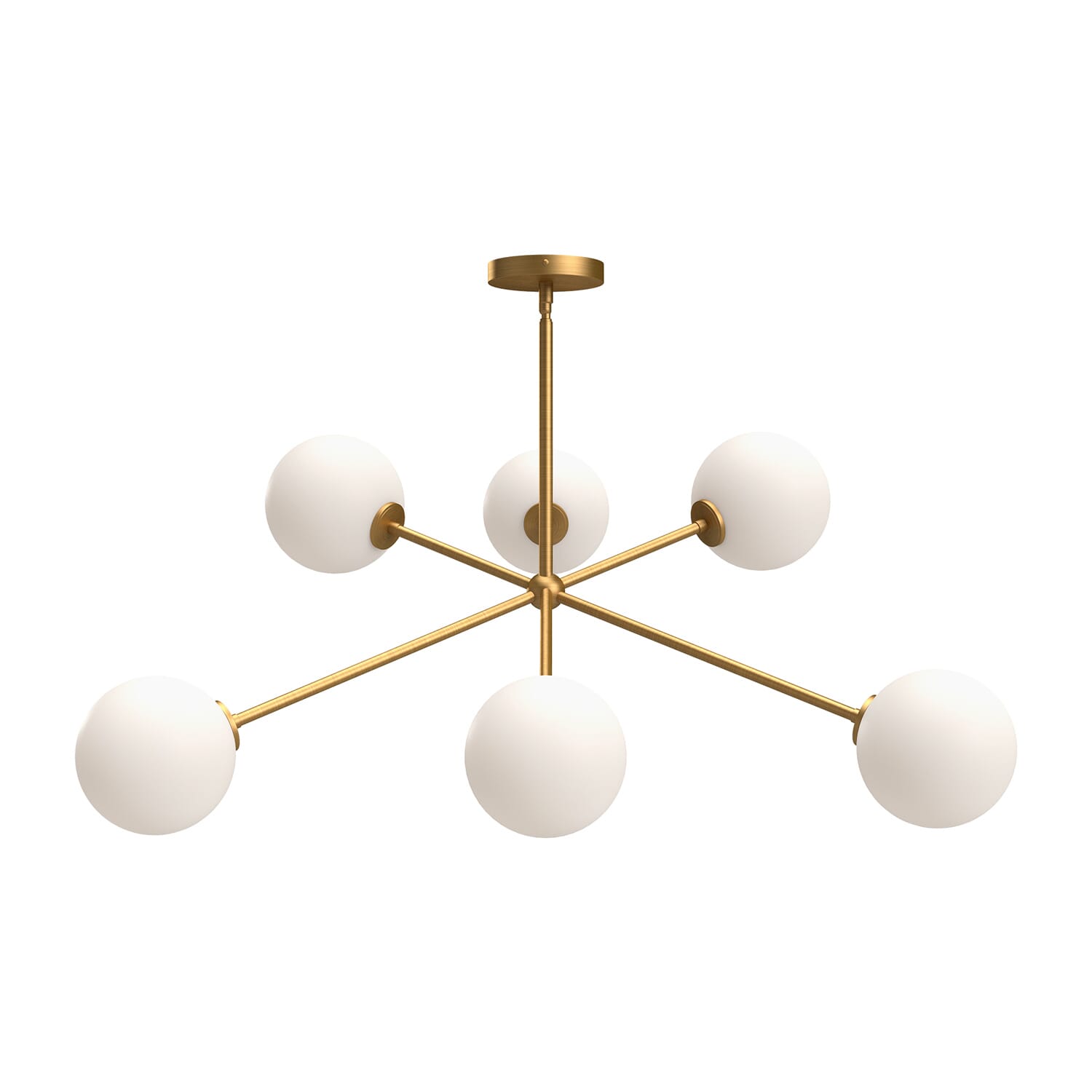Six Light Chandelier by Alora