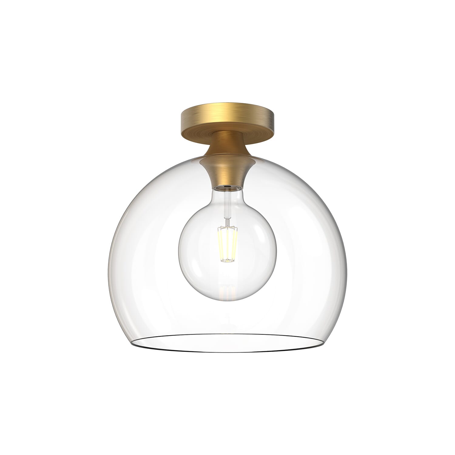 One Light Flush Mount by Alora
