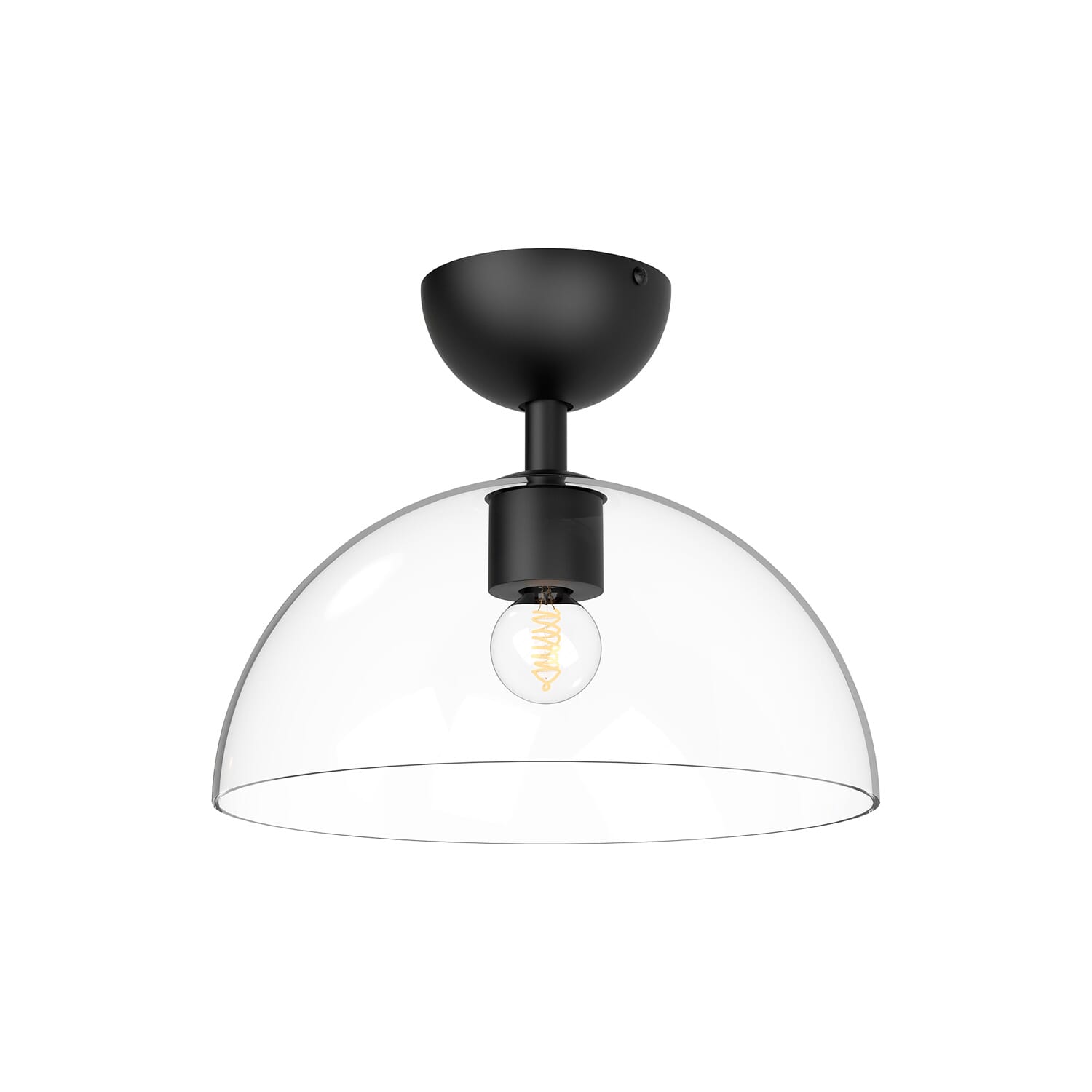 One Light Semi-Flush Mount by Alora