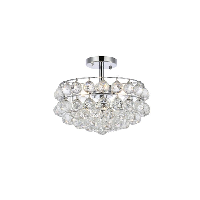 Savannah 3-Light Flush Mount in Chrome Savannah 3-Light Flush Mount in Chrome
