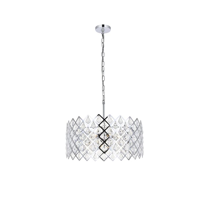 Lyla 5-Light Pendant in Chrome Lyla 5-Light Pendant in Chrome