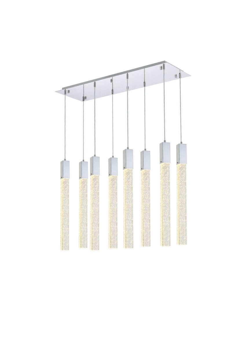 Weston 8-Light Pendant in Chrome