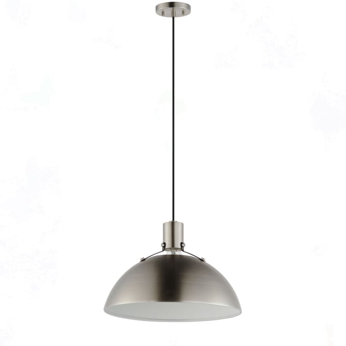 Dawn 1-Light Pendant in Satin Nickel Dawn 1-Light Pendant in Satin Nickel