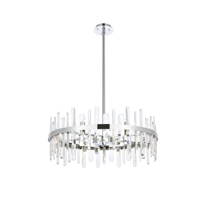 Serena 16-Light Chandelier in Chrome Serena 16-Light Chandelier in Chrome