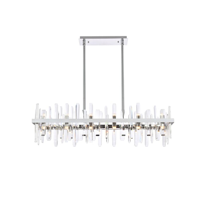 Serena 24-Light Chandelier in Chrome Serena 24-Light Chandelier in Chrome