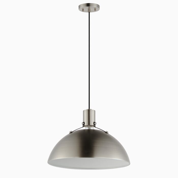 Dawn 1-Light Pendant in Satin Nickel Dawn 1-Light Pendant in Satin Nickel