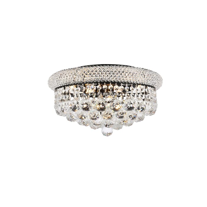 Primo 8-Light Flush Mount in Black Primo 8-Light Flush Mount in Black