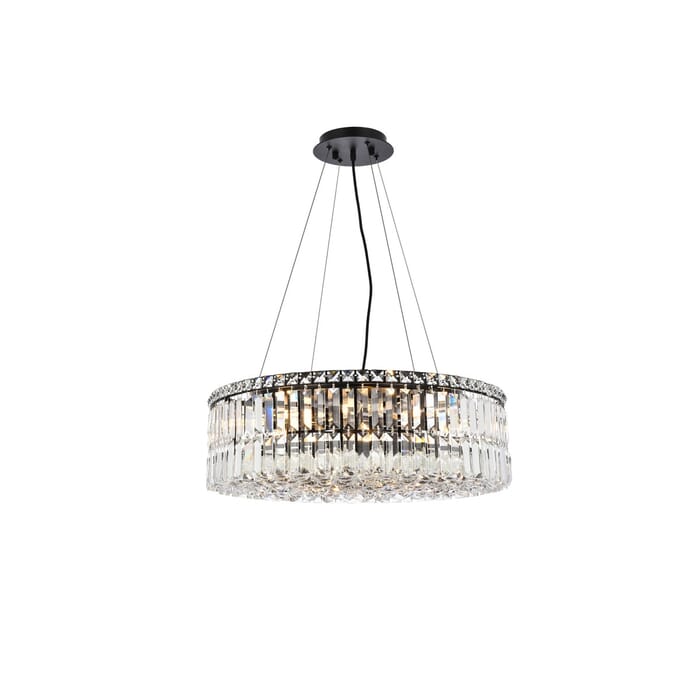 Maxime 12-Light Chandelier in Black Maxime 12-Light Chandelier in Black