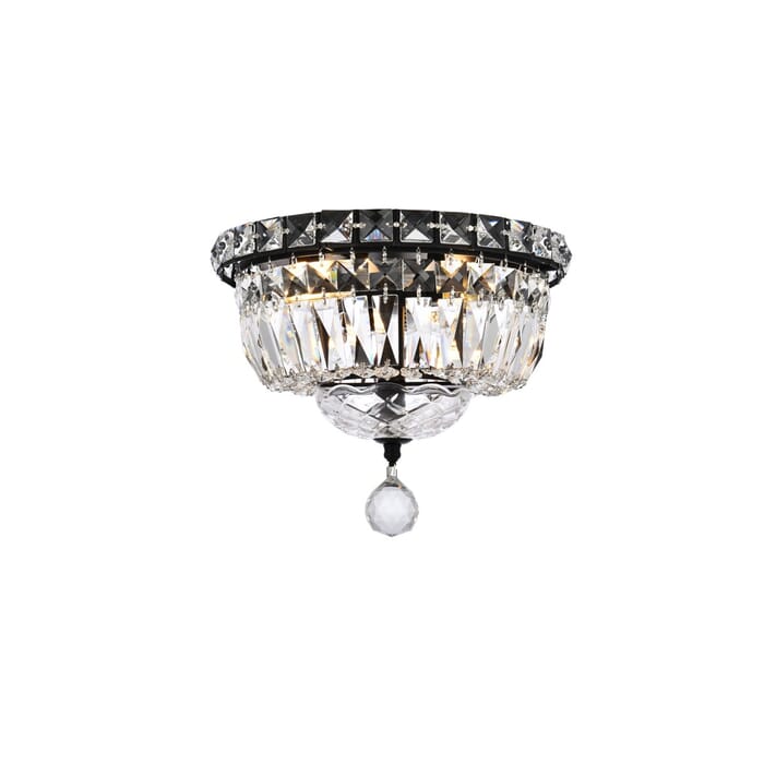 Tranquil 4-Light Flush Mount in Black Tranquil 4-Light Flush Mount in Black