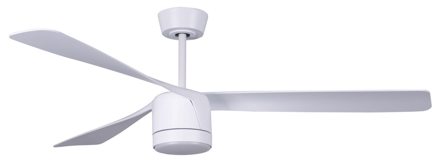 Peregrine 1-Light 56in Hanging Ceiling Fan in White