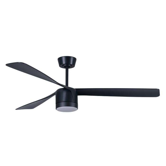 Peregrine 1-Light 56in Hanging Ceiling Fan in Black Peregrine 1-Light 56in Hanging Ceiling Fan in Black