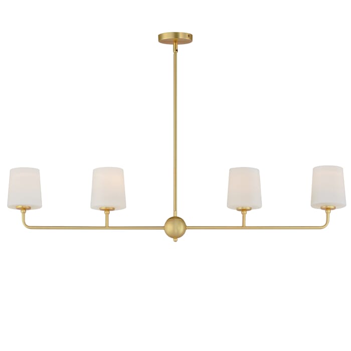 Maxim Lighting Bristol 4-Light Linear Chandelier Maxim Lighting Bristol 4-Light Linear Chandelier