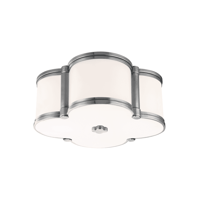 Chandler 2-Light Ceiling Light in Polished Nickel