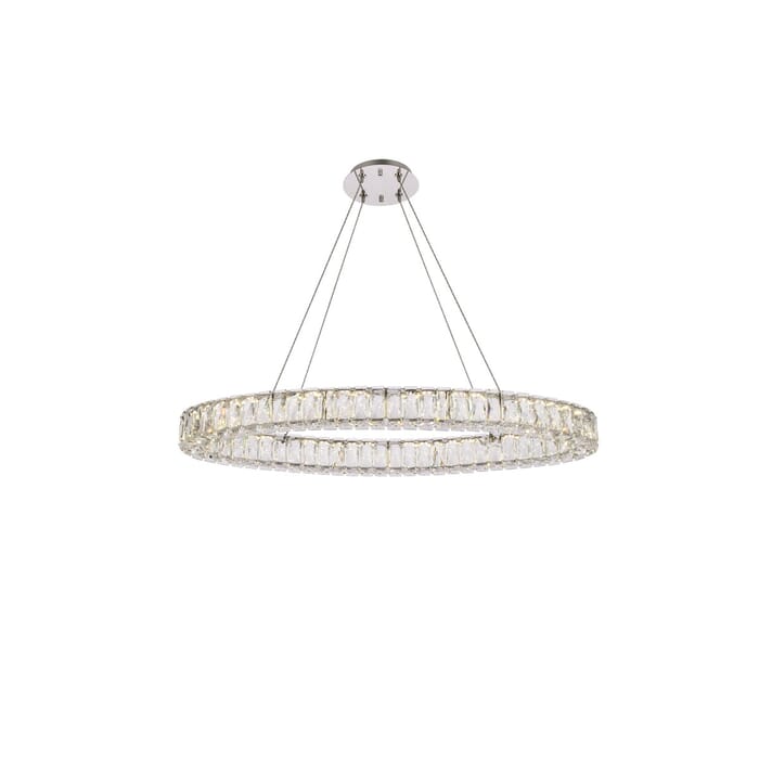 Monroe 1-Light LED Pendant in Chrome Monroe 1-Light LED Pendant in Chrome