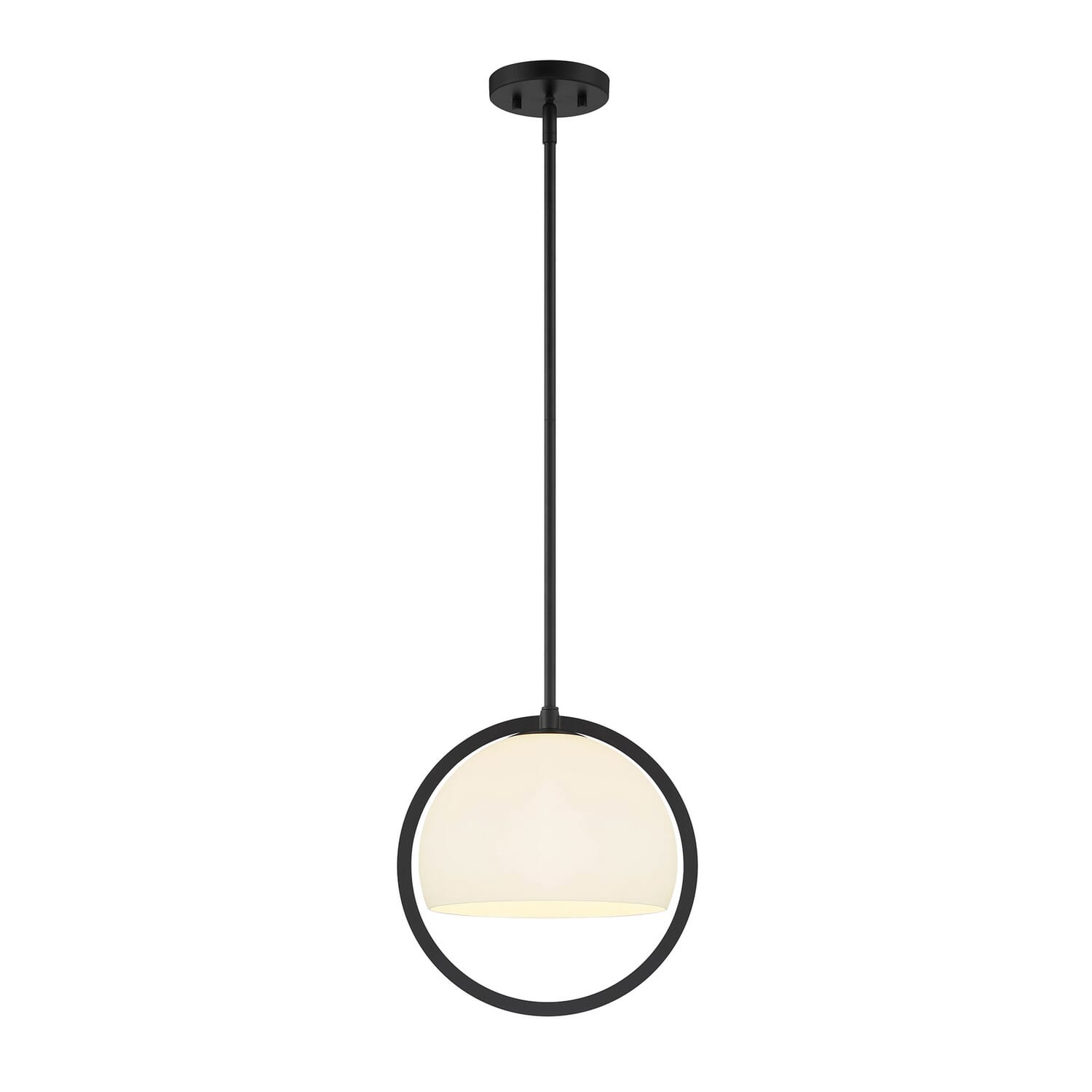 Eterna 1-Light Pendant in Matte Black