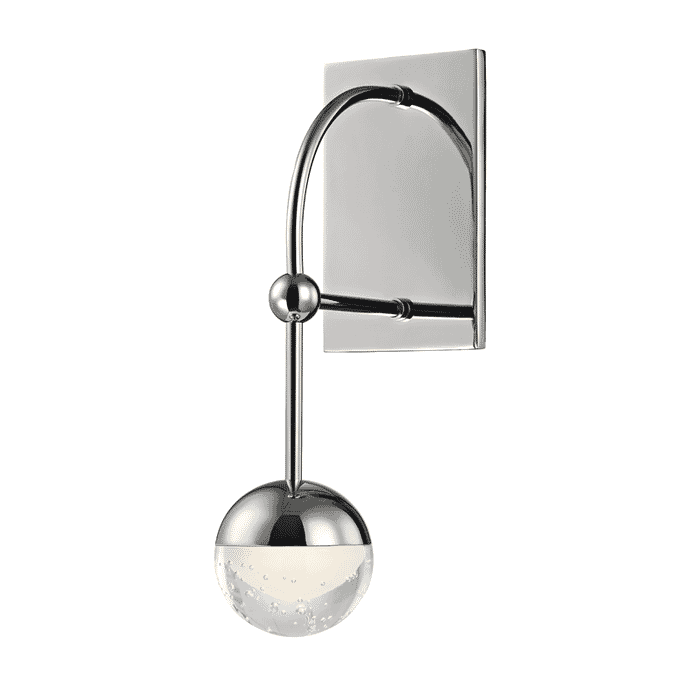 Hudson Valley Boca 13" Wall Sconce in Polished Nickel Hudson Valley Boca 13" Wall Sconce in Polished Nickel