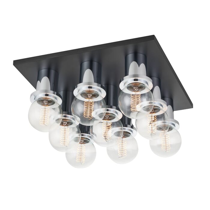 Nine Light Flush Mount Nine Light Flush Mount