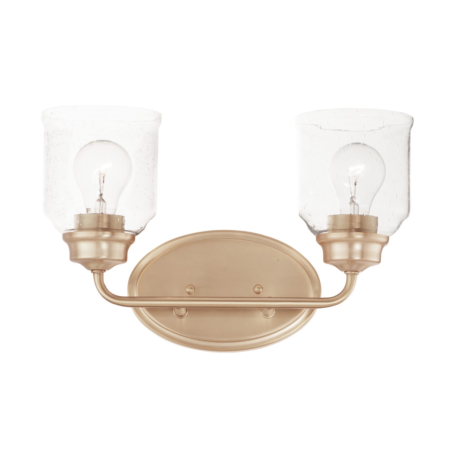 Acadia 2-Light Bathroom Vanity Light in Heritage