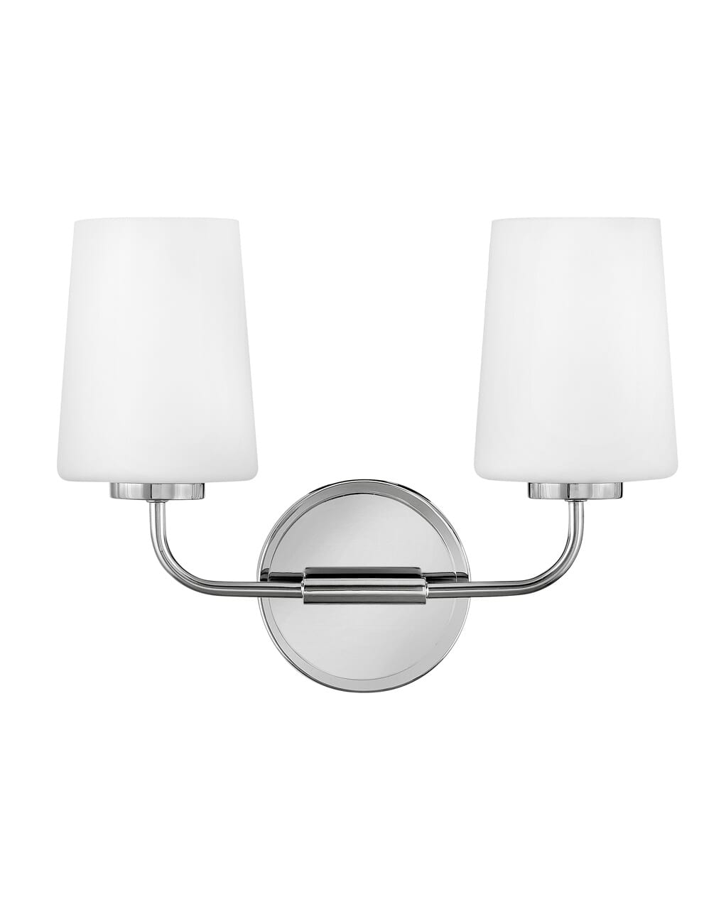 Kline 2-Light Bathroom Vanity Light in Chrome