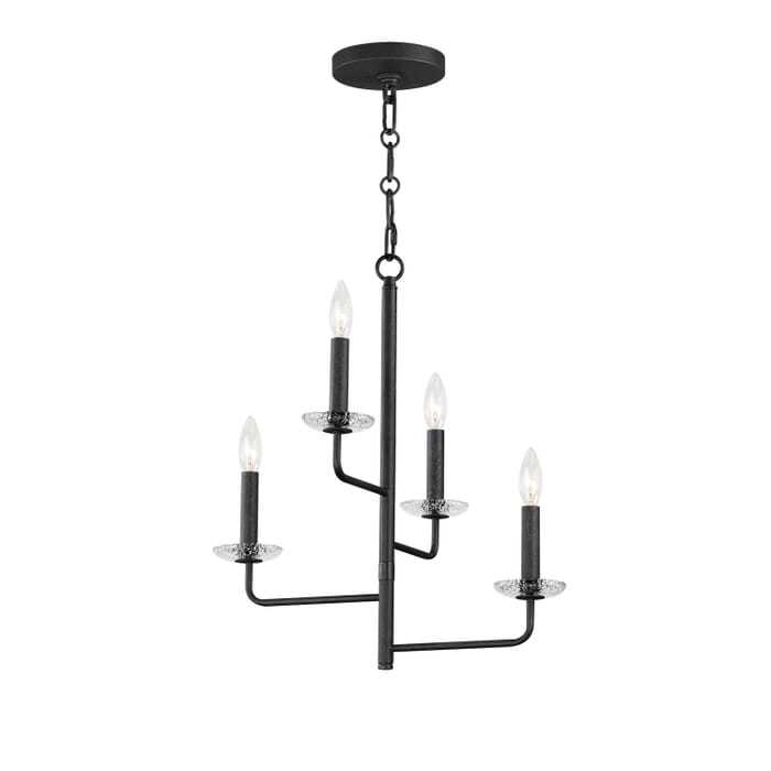 Madeira 4-Light Chandelier in Anthracite Madeira 4-Light Chandelier in Anthracite