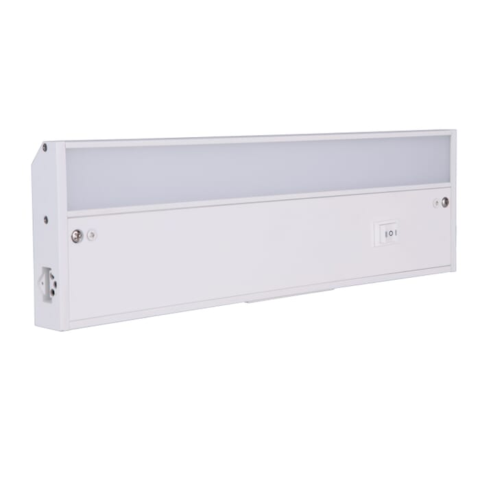 Undercabinet Light Bars 1-Light LED Under Cabinet Light Bar in White Undercabinet Light Bars 1-Light LED Under Cabinet Light Bar in White