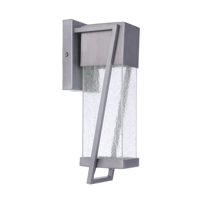 Bryce 1-Light LED Outdoor Lantern in Brushed Titanium Bryce 1-Light LED Outdoor Lantern in Brushed Titanium