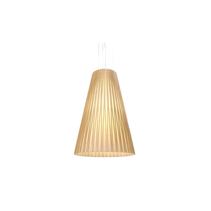 Living Hinges 1-Light Pendant in Louro Freijo Living Hinges 1-Light Pendant in Louro Freijo
