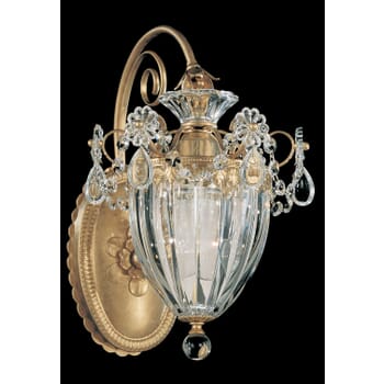 Bagatelle 1-Light Wall Sconce in Heirloom Gold