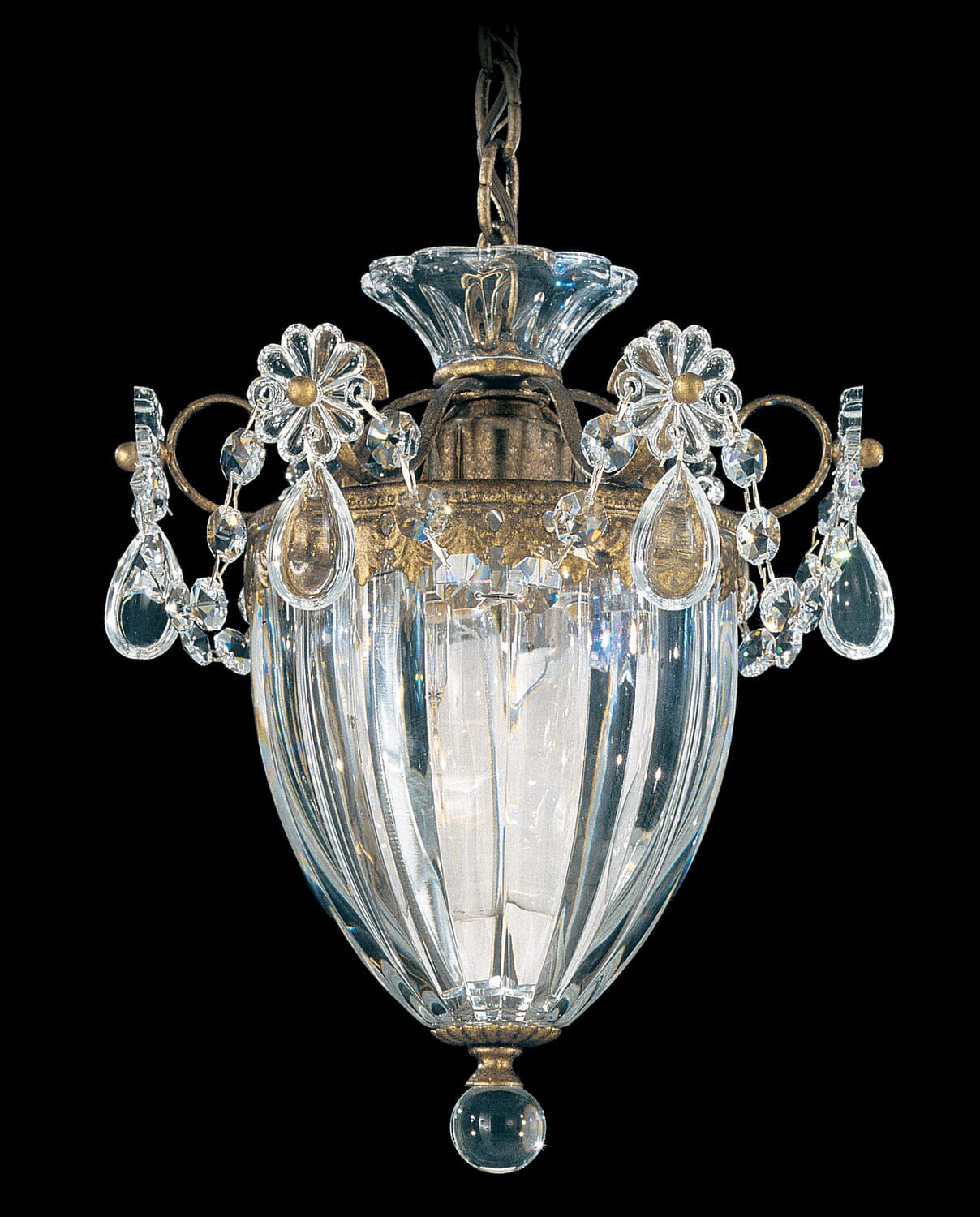 Bagatelle 1-Light Mini Pendant in Antique Silver