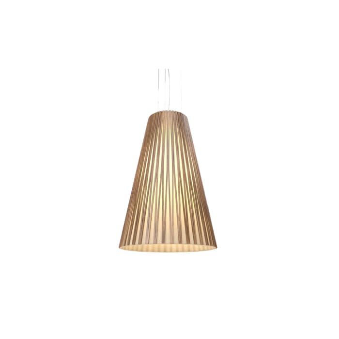 Living Hinges 1-Light Pendant in American Walnut Living Hinges 1-Light Pendant in American Walnut