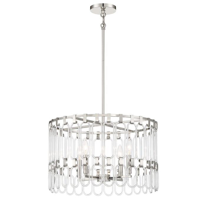 Four Light Convertible Semi Flush / Pendant Four Light Convertible Semi Flush / Pendant