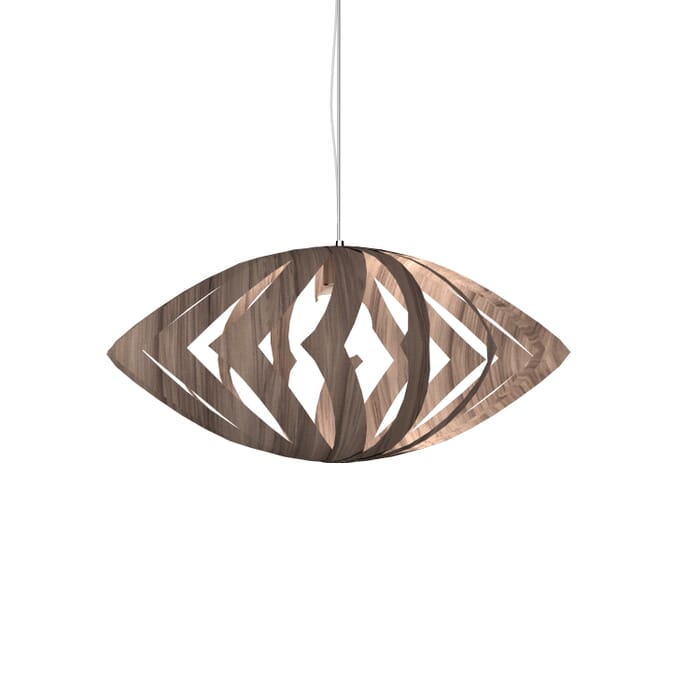 Clean 1-Light Pendant in American Walnut Clean 1-Light Pendant in American Walnut